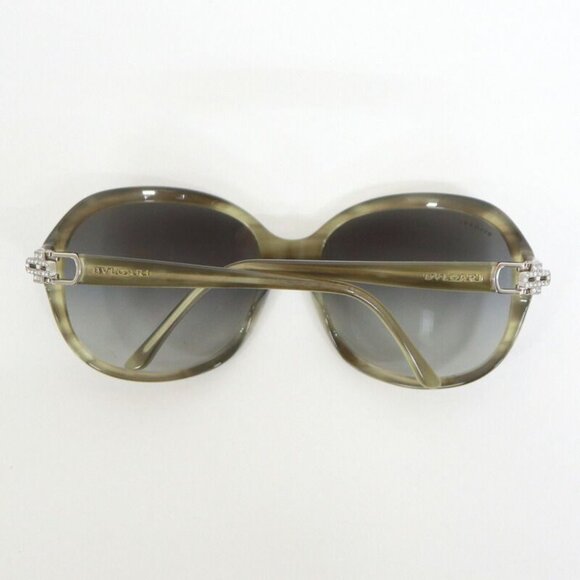 Bvlgari Sunglasses Khaki Gray Plastic